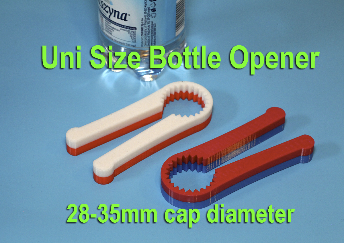 Uni Size Bottle Opener (28-35mm cap diameter)